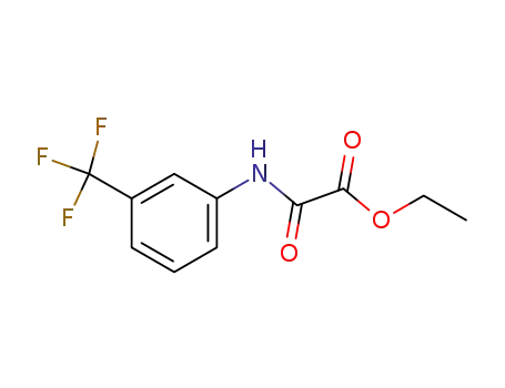 Molecular Structure of 17738-86-2 (Ethyl 2-oxo-2-[3-(trifluoromethyl)anilino]acetate)