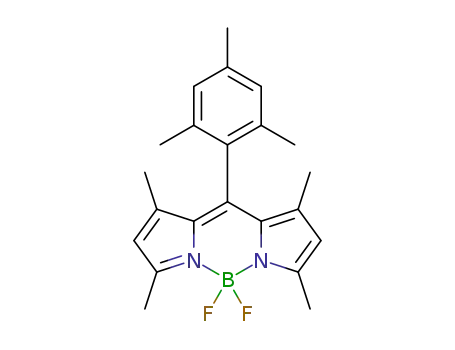 Molecular Structure of 1308671-66-0 (8-Mesityl-1,3,5,7-tetramethyl-4,4-difluoro-4-bora-3a,4a-diaza-s-indacene)