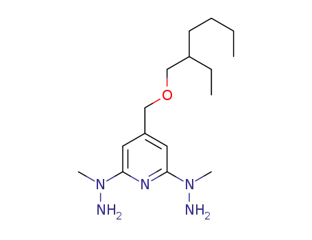 4-[(2-ethylhexyloxy)methyl]-2,6-bis(1-methylhydrazinyl)pyridine