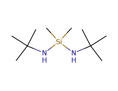 Molecular Structure of 17940-08-8 (Silanediamine, N,N'-bis(1,1-dimethylethyl)-1,1-dimethyl-)
