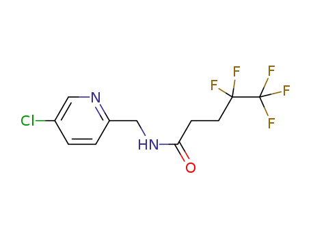 N-[(5-chloropyridin-2-yl)methyl]-4,4.5,5.5-pentafluoropentanamide