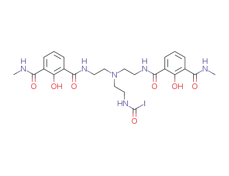 N1,N1'-(((2-(2-iodoacetamido)ethyl)azanediyl)bis(ethane-2,1-diyl))bis(2-hydroxy-N3-methylisophthalamide)