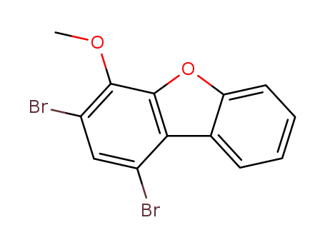 1,3-dibromo-4-methoxy-dibenzofuran