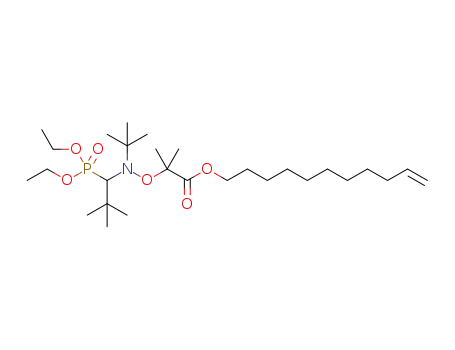 undec-10-en-1-yl 2-((tert-butyl(1-(diethoxyphosphoryl)-2,2-dimethylpropyl)amino)oxy)-2-methylpropanoate