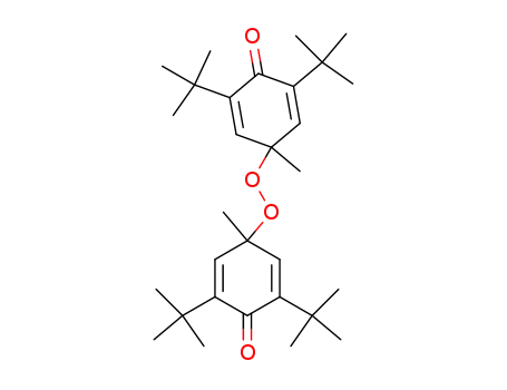 bis(1-methyl-3,5-di-tert-butyl-4-oxo-cyclohexa-2,5-dienyl) peroxide