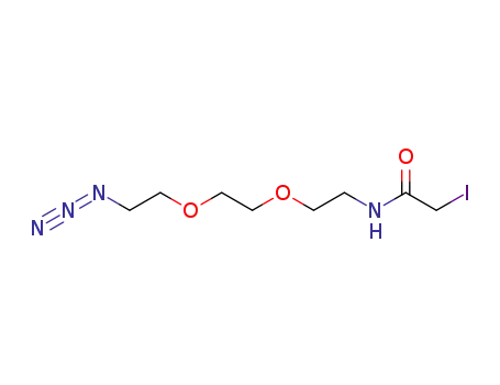 N-(2-(2-(2-azidoethoxy)ethoxy)ethyl)-2-iodoacetamide