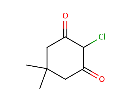 Molecular Structure of 7298-89-7 (1,1-DIMETHYL-4-CHLORO-3,5-CYCLOHEXANEDIONE)