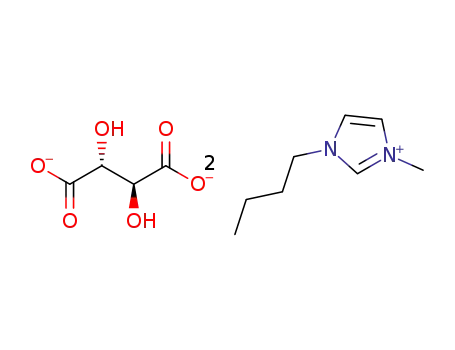 1-butyl-3-methylimidazolium meso-tartrate