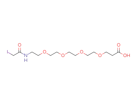 1-iodo-2-oxo-6, 9,12,15-tetraoxa-3-azaoctadecan-18-oic acid