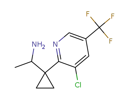 1-[1-(3-chloro-5-trifluoromethyl-pyridin-2-yl)-cyclopropyl]-ethylamine