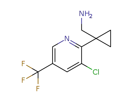 C-[1-(3-chloro-5-trifluoromethyl-pyridin-2-yl)-cyclopropyl]-methylamine