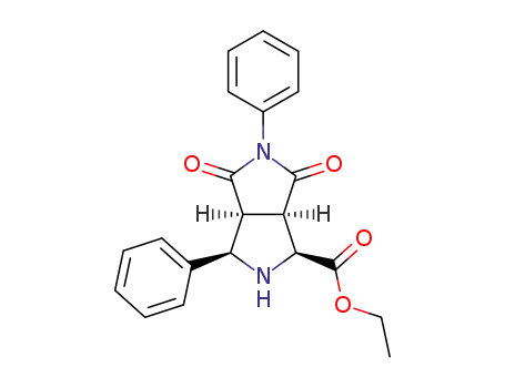 ethyl (1S,3R,3aS,6aR)-4,6-dioxo-3,5-diphenyloctahydropyrrole[3,4-c]pyrrole-1-carboxylate