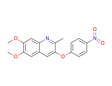 6,7-dimethoxy-2-methyl-3-(4-nitrophenoxy)quinoline