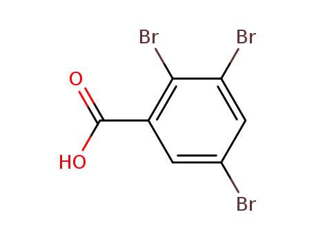 Molecular Structure of 15396-38-0 (2,3,5-Tribromobenzoic acid)
