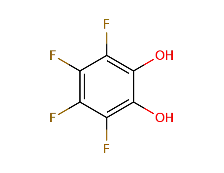 Molecular Structure of 1996-23-2 (Tetrafluorobenzene-1,2-diol)