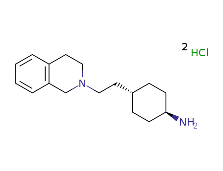 trans-4-(2-(3,4-dihydroisoquinolin-2(1H)-yl)ethyl)cyclohexanamine dihydrochloride
