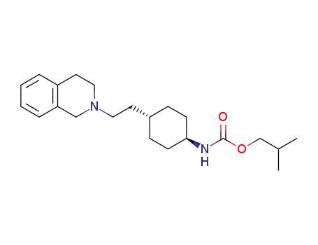 isobutyl (trans-4-(2-(3,4-dihydroisoquinolin-2(1H)-yl)ethyl)cyclohexyl)carbamate