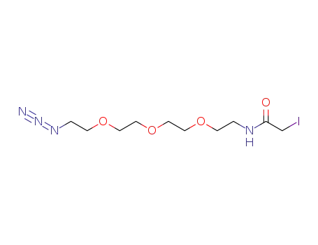 N-(2-(2-(2-(2-azidoethoxy)ethoxy)ethoxy)ethyl)-2-iodoacetamide
