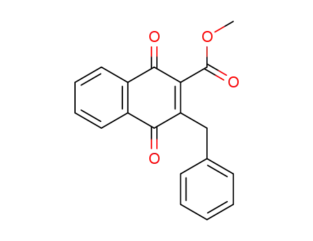 2-Benzyl-3-methoxycarbonyl-1.4-naphthochinon