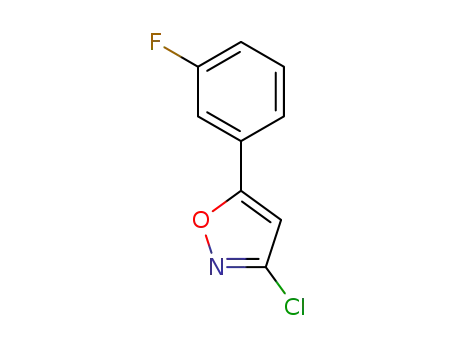 3-chloro-5-(3-fluorophenyl)isoxazole