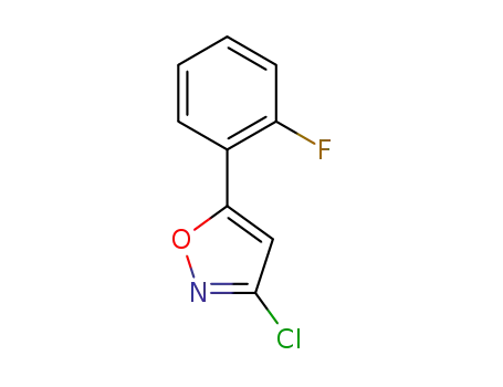 3-chloro-5-(2-fluorophenyl)isoxazole