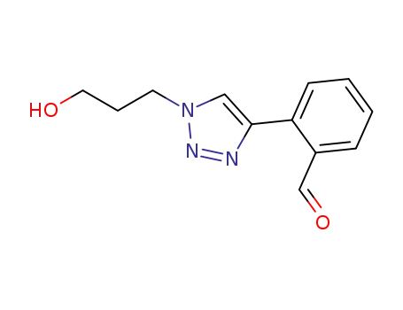 4-(2-formylphenyl)-1-(3-hydroxypropyl)-1,2,3-triazole