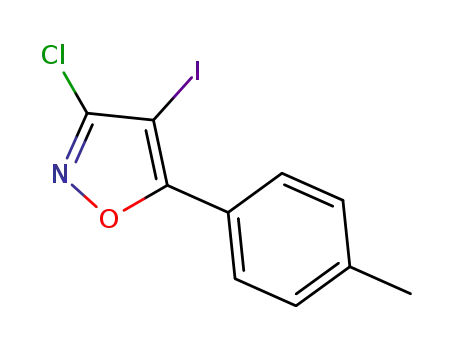 3-chloro-4-iodo-5-(4-tolyl)isoxazole