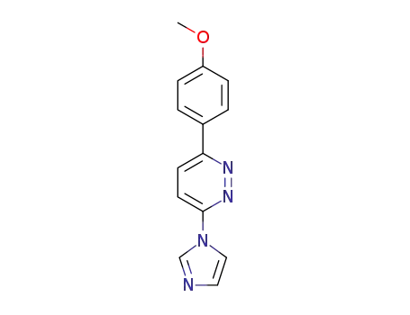 3-(1H-imidazol-1-yl)-6-(4-methoxyphenyl)pyridazine