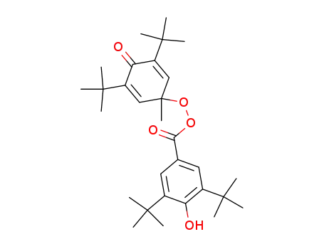 1-methyl-3,5-di-tert-butyl-4-oxo-2,5-cyclohexadienyl 3,5-di-tert-butyl-4-hydroxyperbenzoate