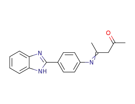 4-(4-(1H-benzo[d]imidazol-2-yl)phenylimino)pentan-2-one