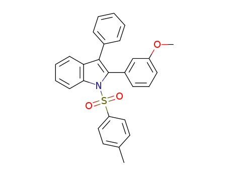 2-(3-methoxyphenyl)-3-phenyl-1-tosyl-1H-indole