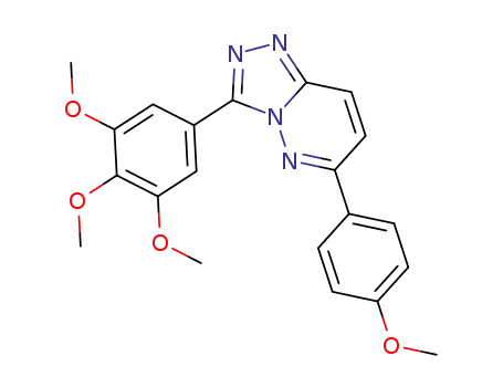 3-(3,4,5-trimethoxyphenyl)-6-(4-methoxyphenyl)-[1,2,4]triazolo[4,3-b]pyridazine