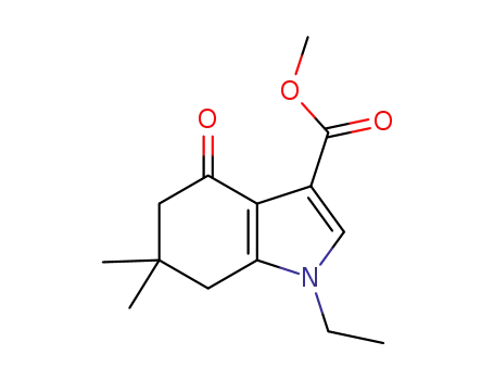 methyl 1-ethyl-6,6-dimethyl-4-oxo-4,5,6,7-tetrahydro-1H-indole-3-carboxylate