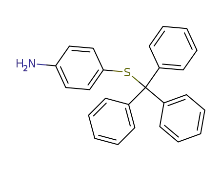 4-[(triphenylmethyl)thio]aniline