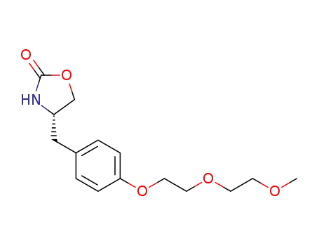 (S)-4-{4-[2-(2-methoxyethoxy)ethoxy]benzyl}oxazolidin-2-one