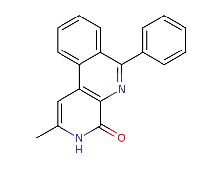 2-methyl-6-phenylbenzo[c][1,7]-naphthyridin-4(3H)-one