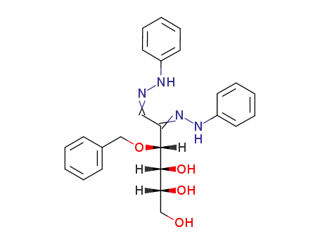 O3-benzyl-D-arabino-[2]hexosulose-bis-phenylhydrazone