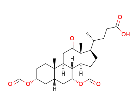 3α,7α-diformyloxy-12-oxo-5β-cholanoic acid