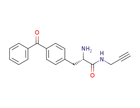 2-amino-3-(4-benzoylphenyl)-N-(prop-2-yn-1-yl)propanamide