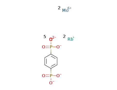 Rb2(Mo2O5)(O3P(C6H4)PO3)