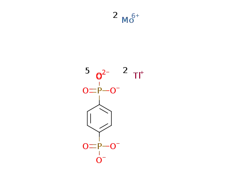 Tl2(Mo2O5)(O3P(C6H4)PO3)