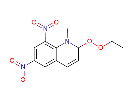 ethyl-(1-methyl-6,8-dinitro-1,2-dihydro-[2]quinolyl)-peroxide