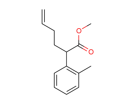 methyl 2-(o-tolyl)hex-5-enoate