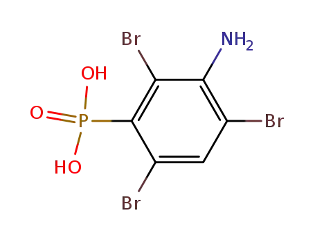 (3-amino-2,4,6-tribromo-phenyl)-phosphonic acid