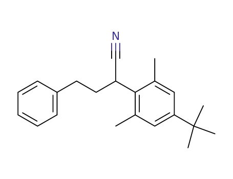 2-(4-tert-butyl-2,6-dimethyl-phenyl)-4-phenyl-butyronitrile