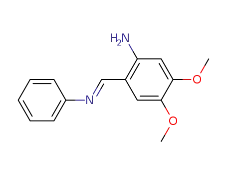 (2-amino-4,5-dimethoxy-benzyliden)-aniline