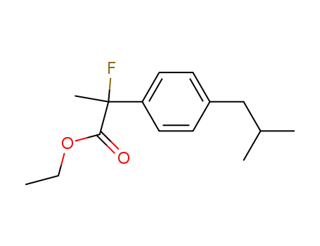 ethyl 2-fluoro-2-(4-isobutylphenyl)propanoate