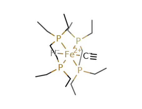 trans-[FeH(C≡CH)(1,2-bis(diethylphosphino)ethane)2]