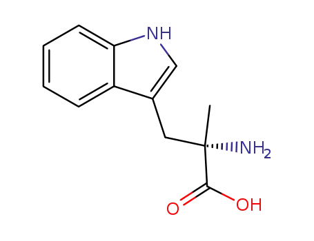 Molecular Structure of 16709-25-4 (ALPHA-METHYL-L-TRYPTOPHAN)