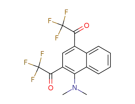 N,N-Dimethyl-2,4-bis(trifluoroacetyl)-1-naphthylamine
